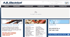 Desktop Screenshot of abelectrical.ie